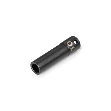 Tekton 3/8 Inch Drive x 10 mm Deep 12-Point Impact Socket SID13310